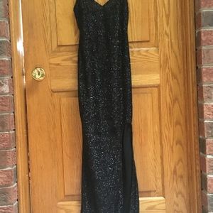 Black prom dress